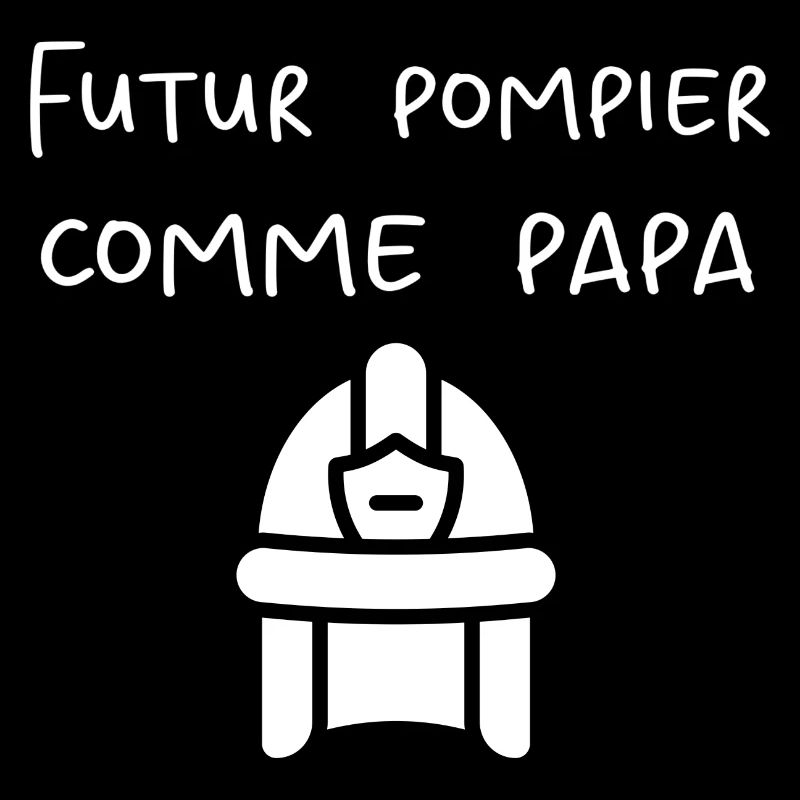 Futur pompier comme papa