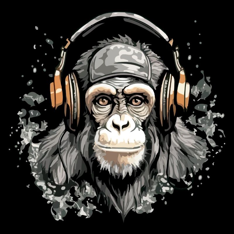 Rito the audiophile monkey