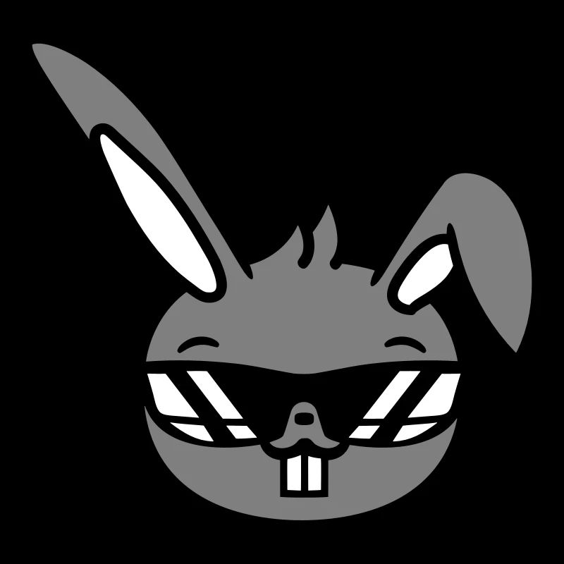 Lunettes de soleil lapin cool lapin dents drôle