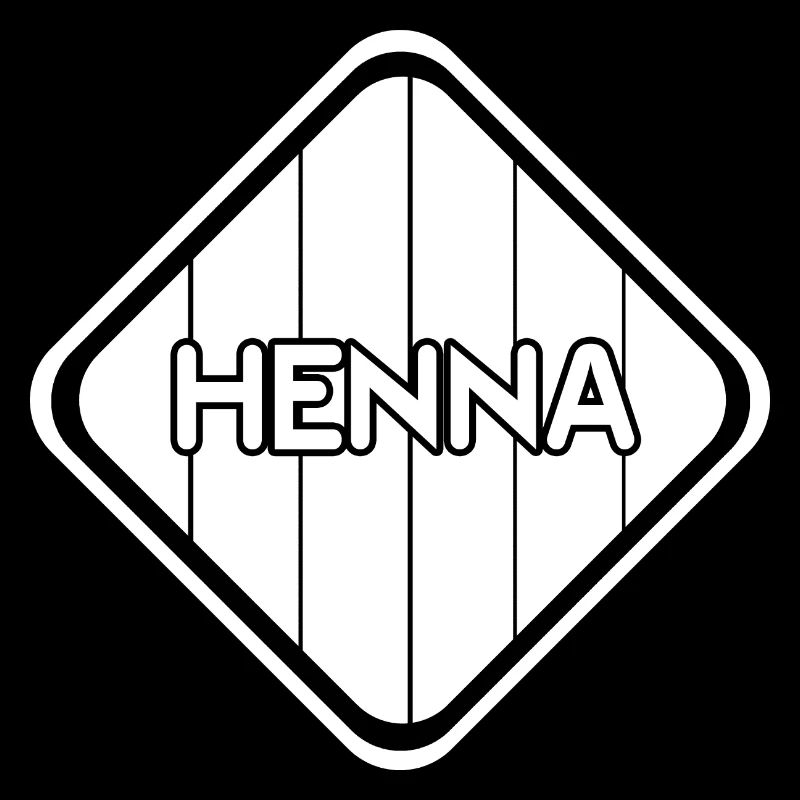 Le henné comme prénom