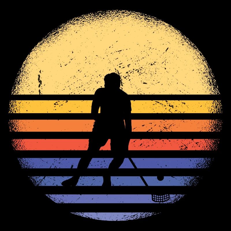 Sport Retro Sunset Floorball