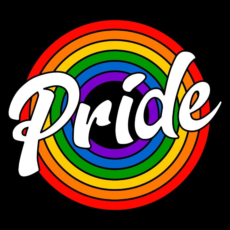 Pride Retro Arc-en-ciel