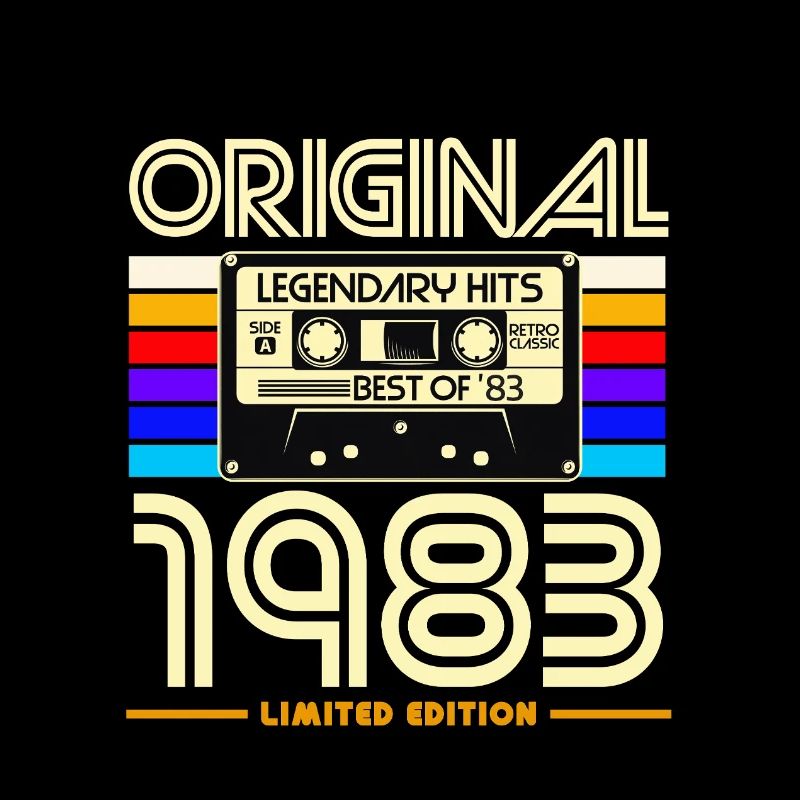 Original 1983 Retro Cassette