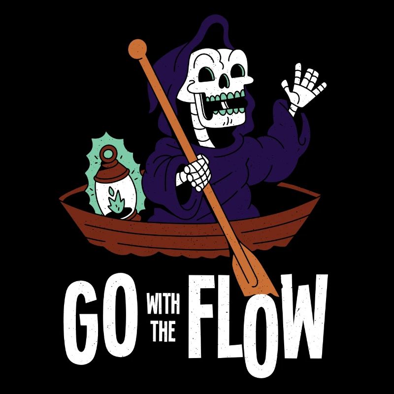 Mit dem Strom schwimmen - Go with the Flow