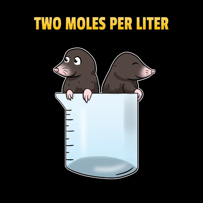 Two Moles Par Litre Taupe Science Science