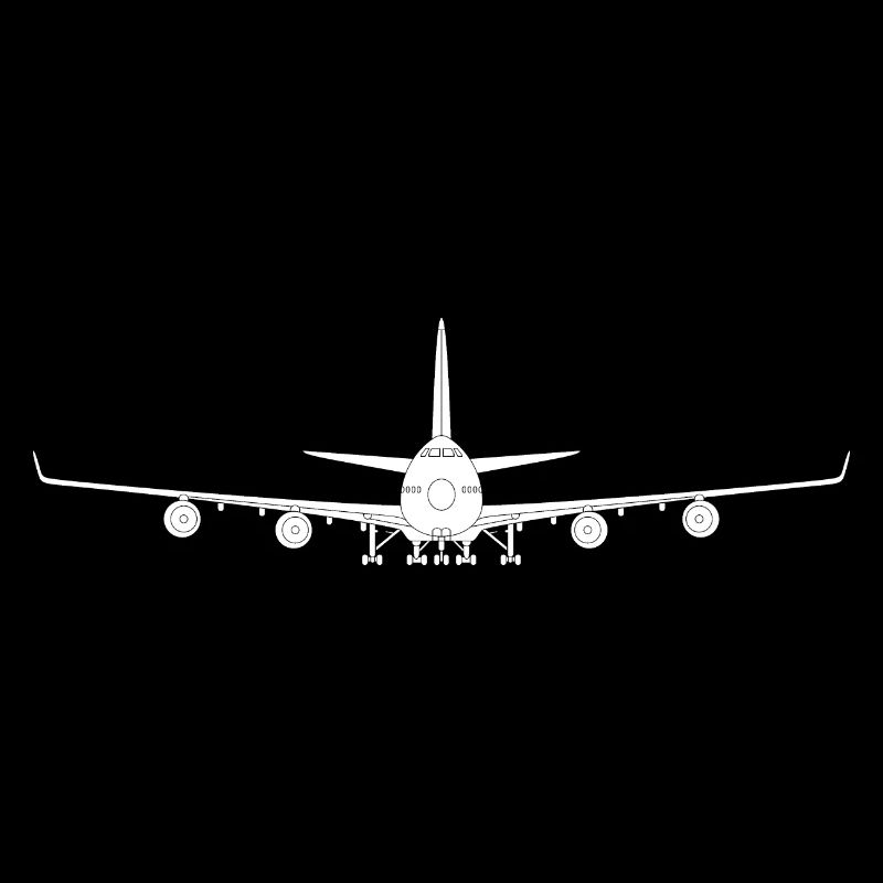 Jumbo jet in white! Fire gift idea pilot