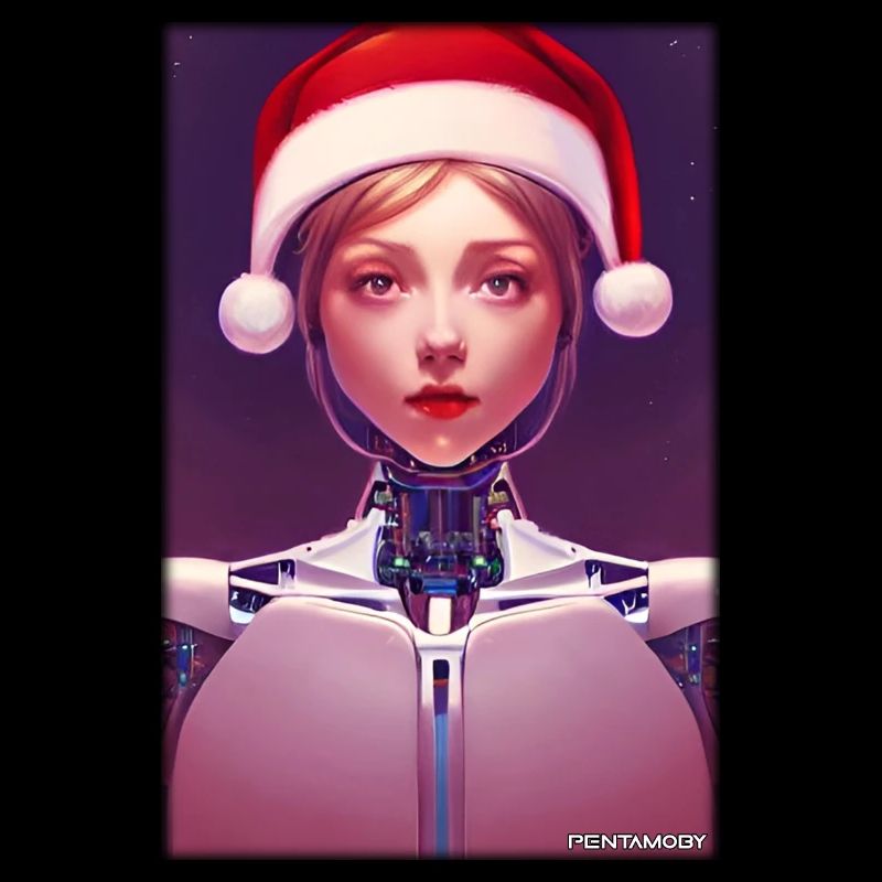 Robots Christmas Future Technology Science