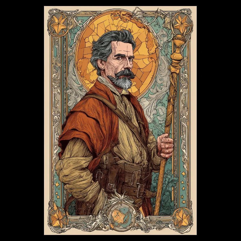 Portrait d’explorateur Steampunk