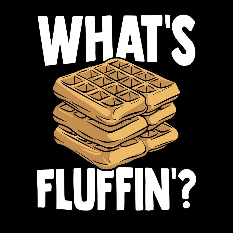 Cool Waffle Gift Pancakes with Syrup