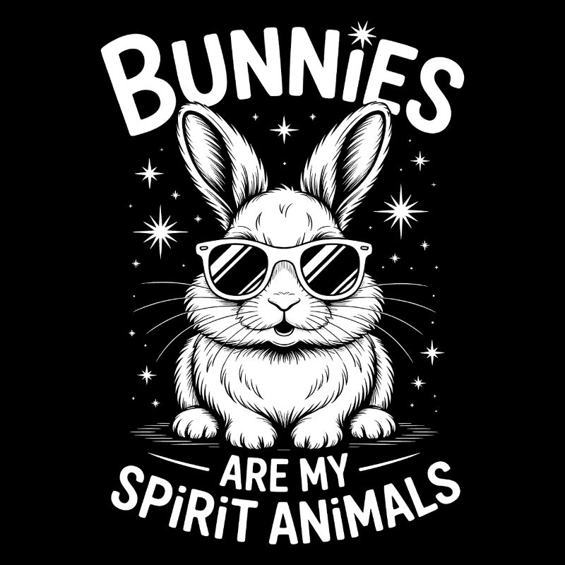 Bunny Saying Rabbit Funny Bunny Gift
