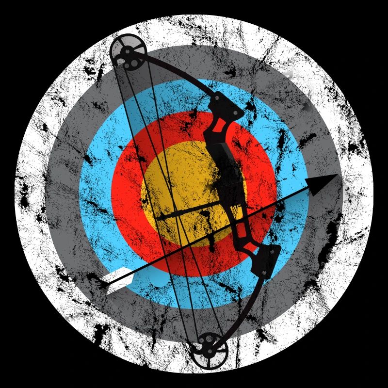 Archery Target Compound Bow Gift