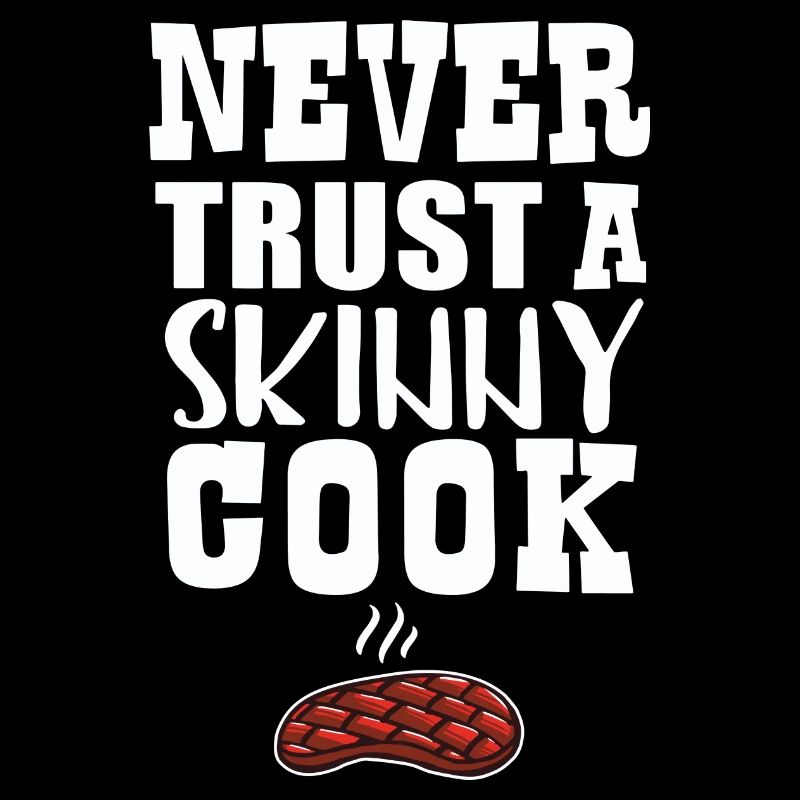 Funny cook gourmets present Christmas