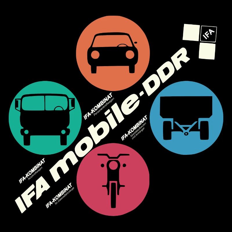 IFA mobile DDR - Retro Design - Ostalgie