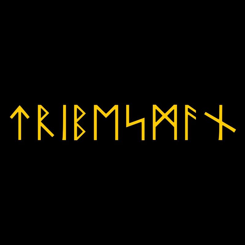 Tribesman runes font Germanic Vikings Celts