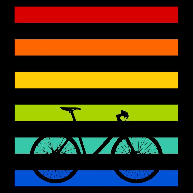 Vélos arc-en-ciel