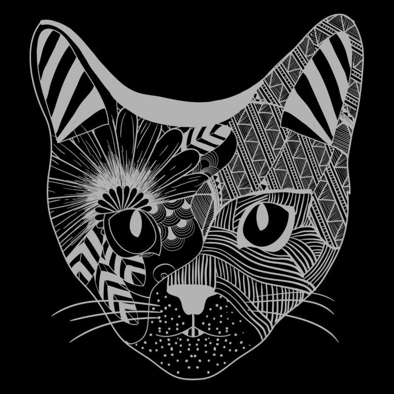 Patterned perfection - Cat