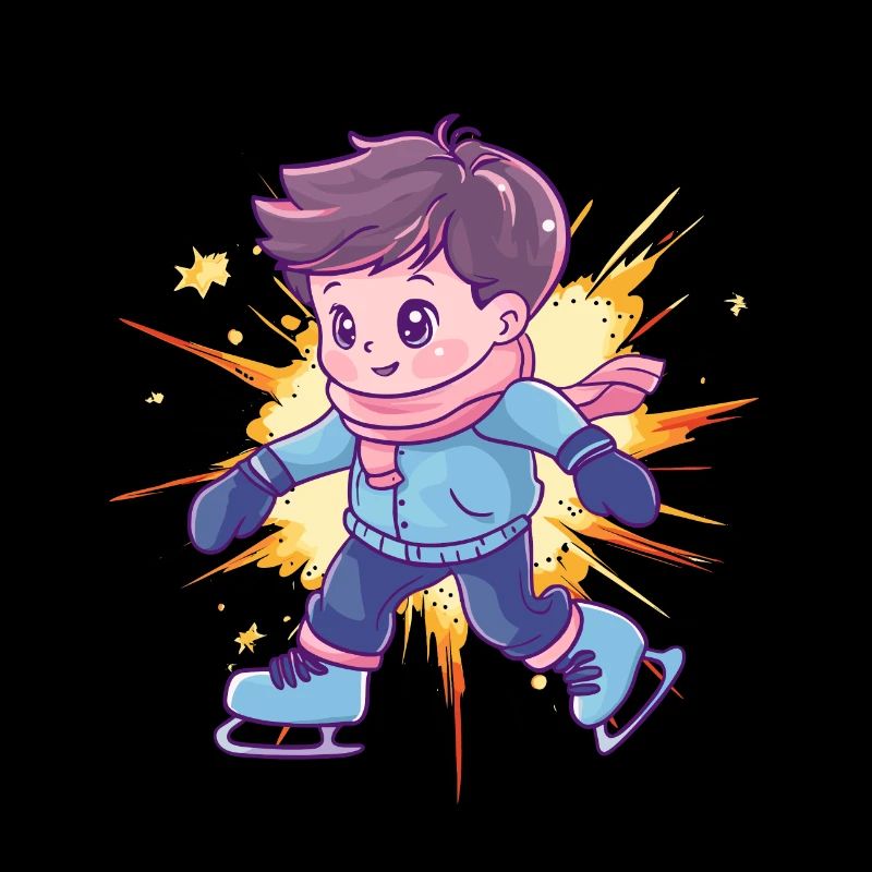 Eislauf Iceskating Eisläufer