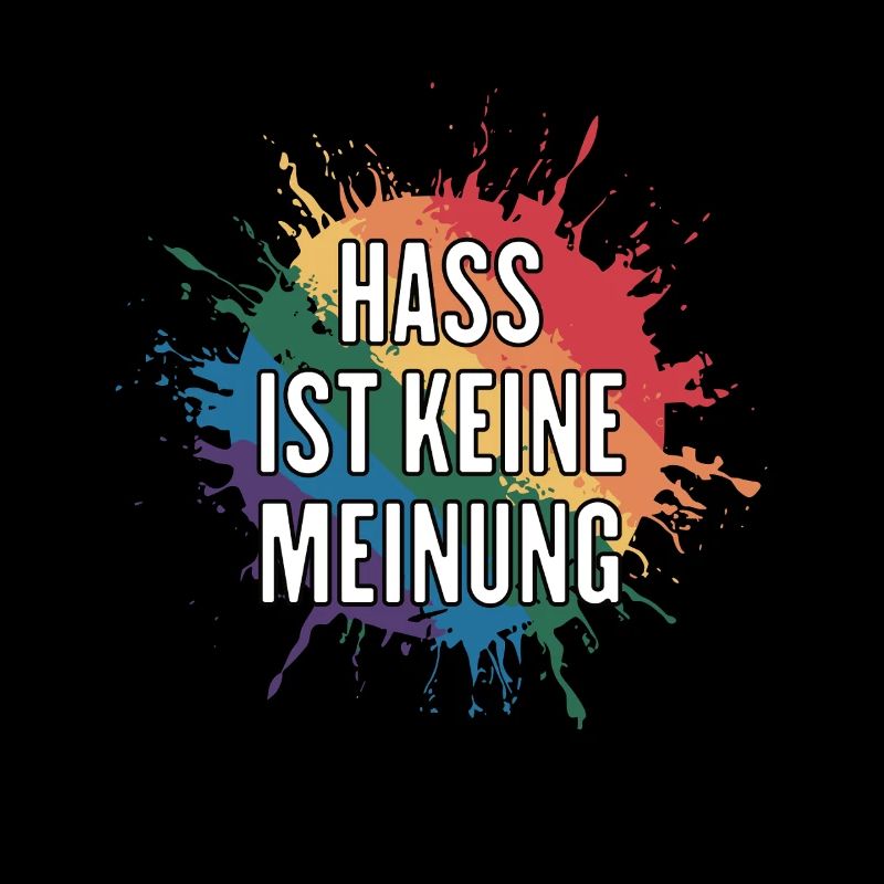 Hate is not an opinion Statement against the right