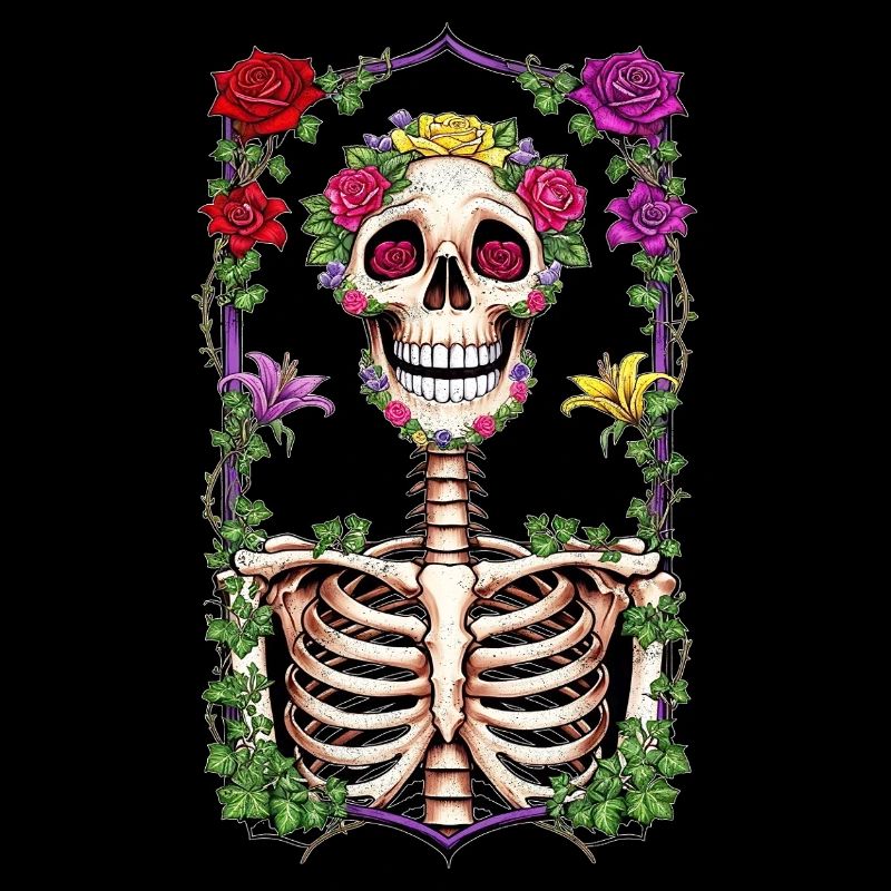 Squelette floral 1