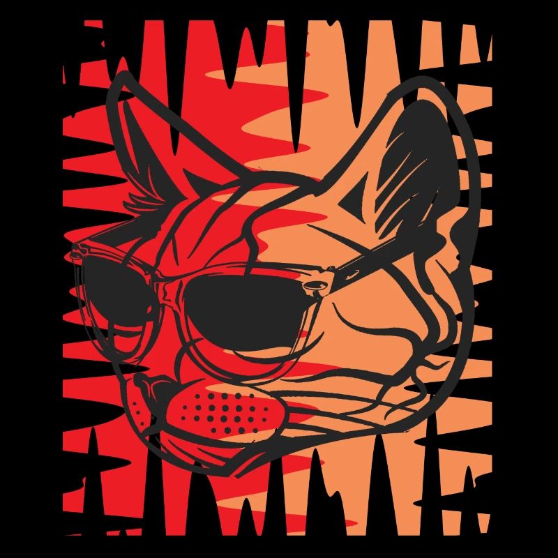 Lunettes de soleil chat
