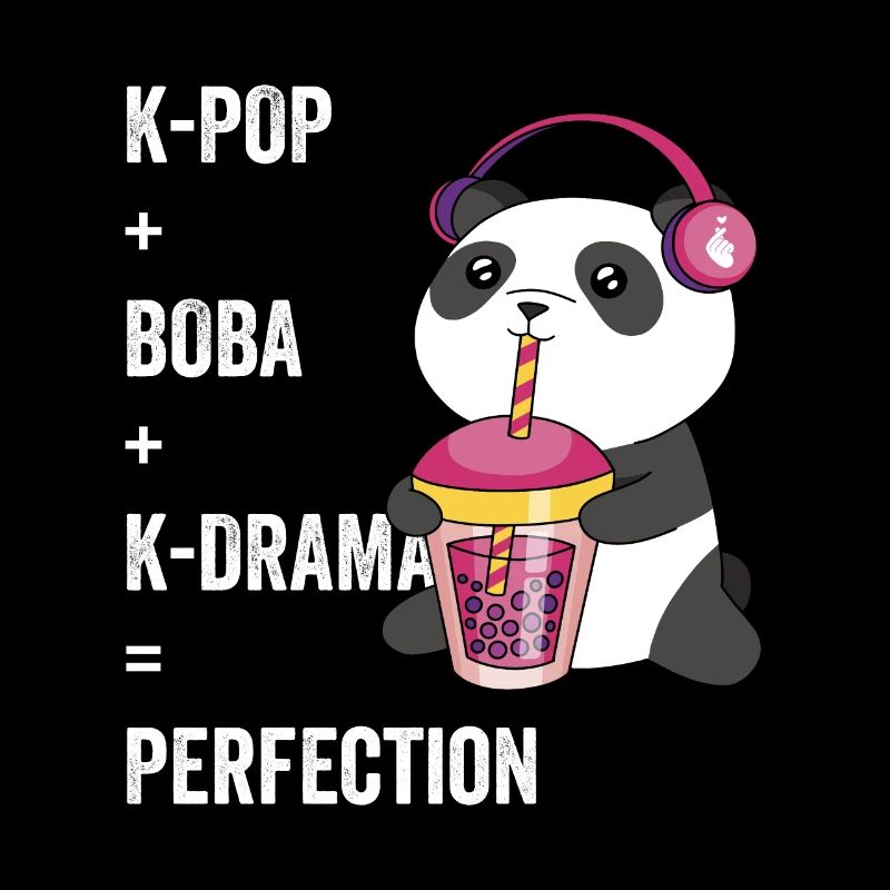 Boba Bubble Tea K-Drama Perfektion Koreanisch K-Po