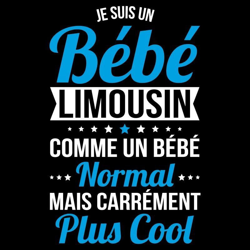 Bébé Limousin comme un Bébé normal mais plus Cool