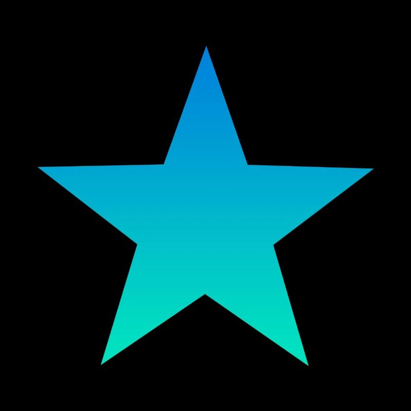 blauer Stern blue star