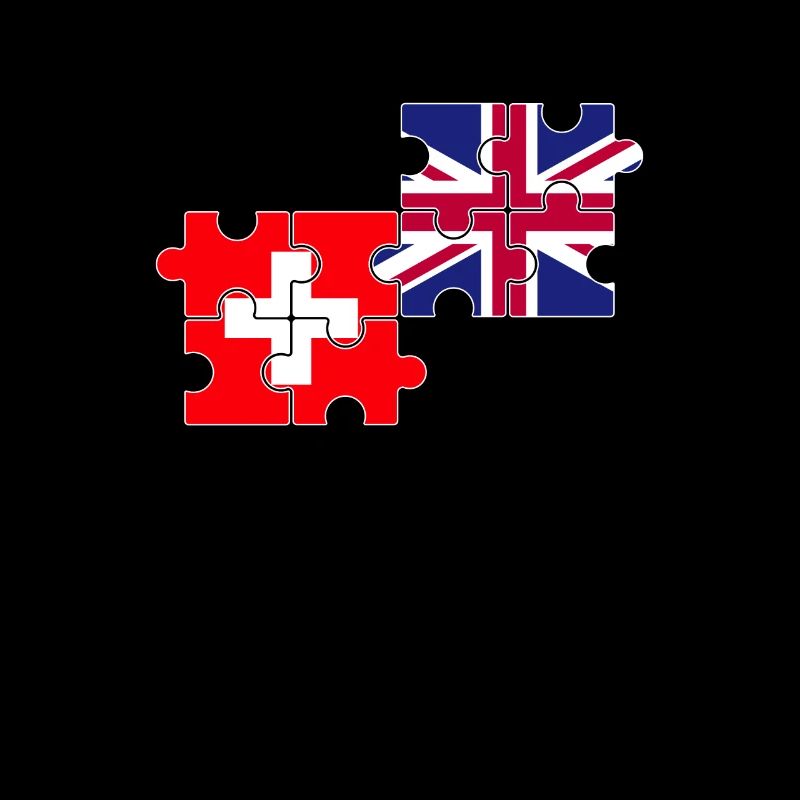 Switzerland UK Flagge Britisch Schweizer