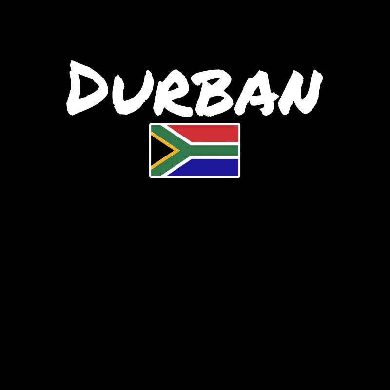 Drapeau de Durban, Afrique du Sud, Afrique du Sud