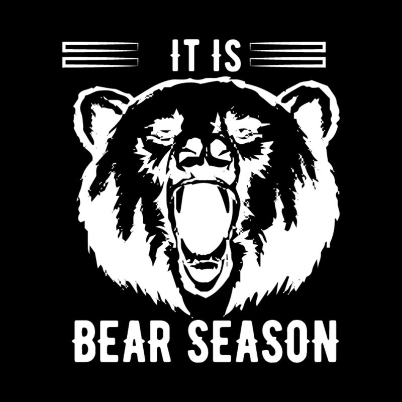 it is Bear season white