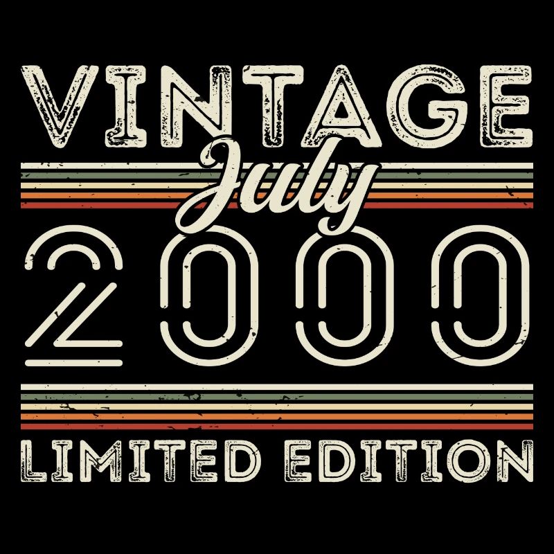 Juli 2000 Juli Geburtstagsgeschenk Juli 2000