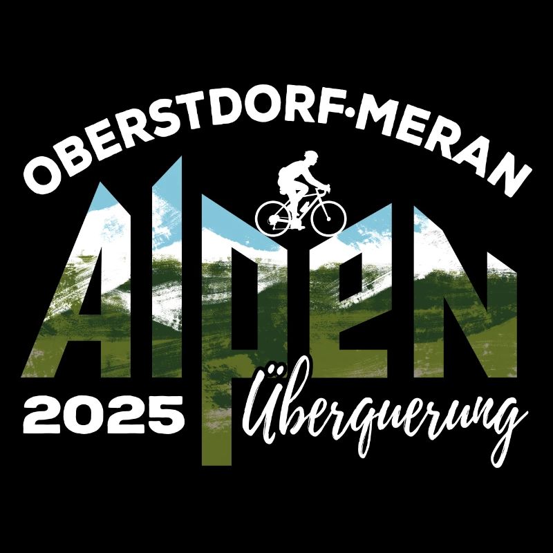 Alpenüberquerung 2025, Oberstdorf Meran,Rad