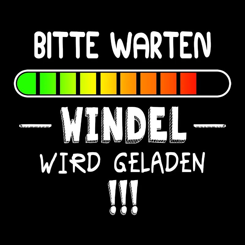 Windel wird geladen