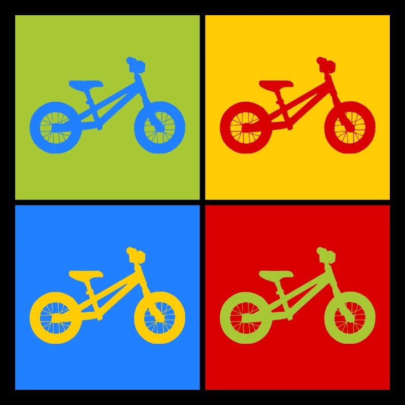 Roue pop-art