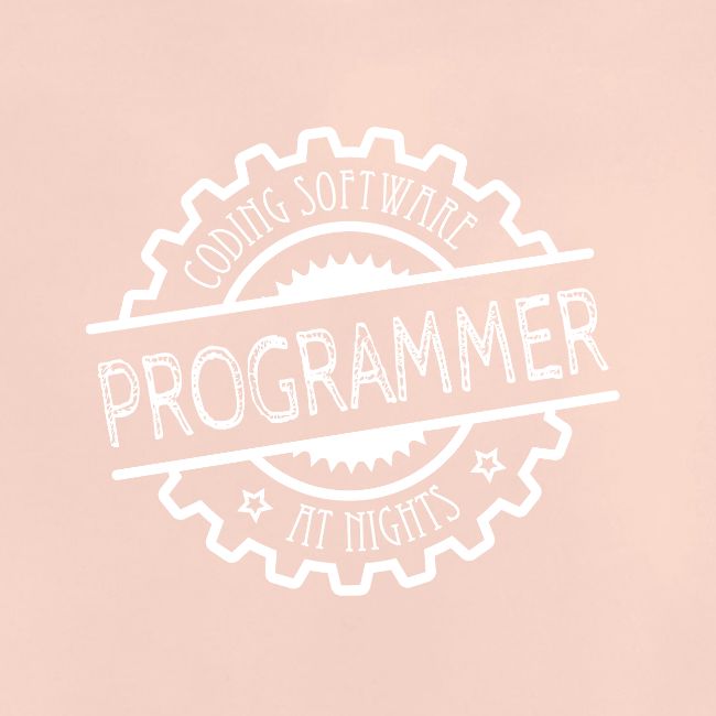 Programmer vintage white