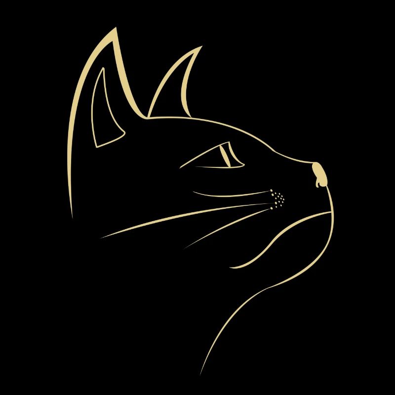 Katzengesicht Tiergeschenk