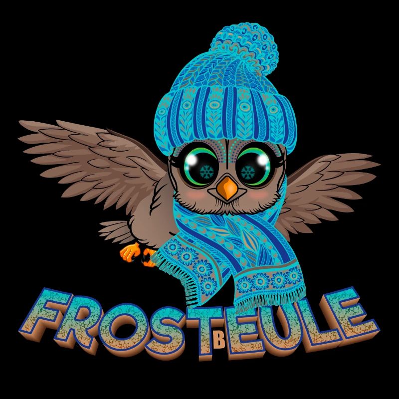 Frosteule Eule Frostbeule Herbst Winter