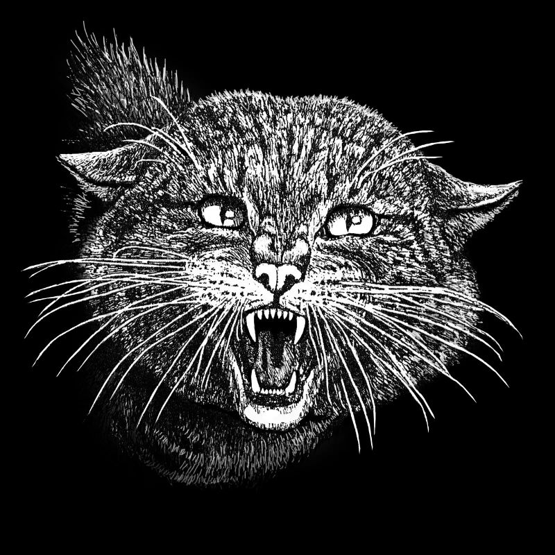 Chat sauvage chat sauvage