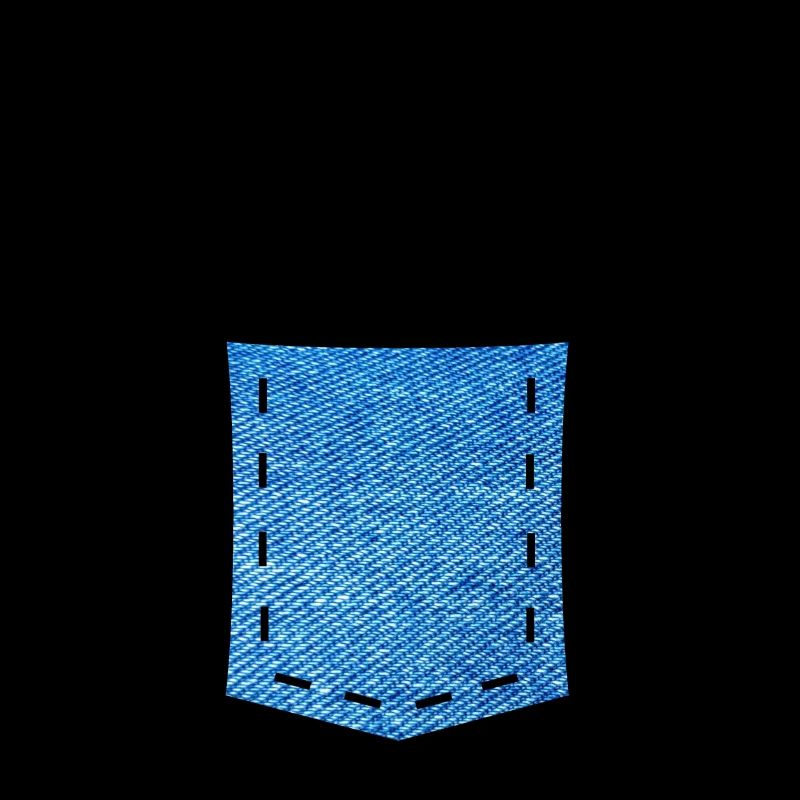 Fake Jeans Pocket