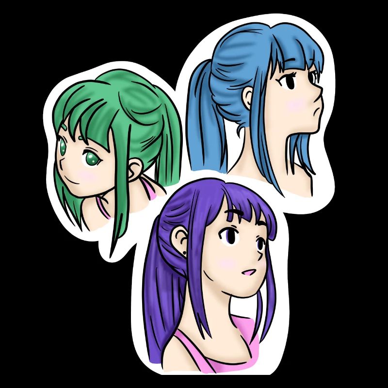 Die Drillinge 💚💜💙