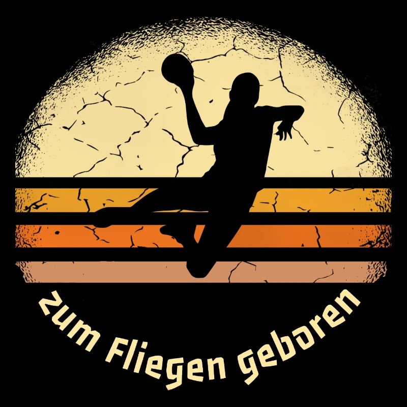 Handballfan. Kreisläufer. Hüftwurf. Manndeckung