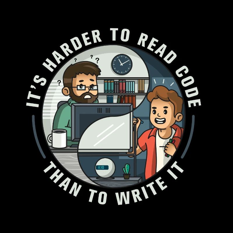 Es ist schwieriger, Code zu lesen, als ihn zu schreiben