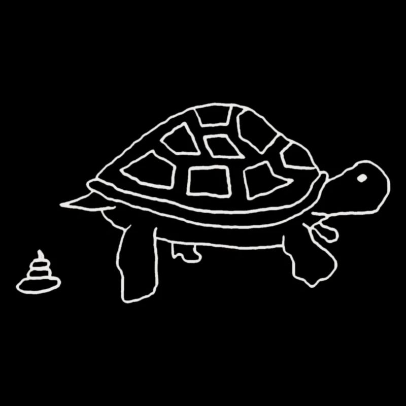 Turtle (logo white, small)