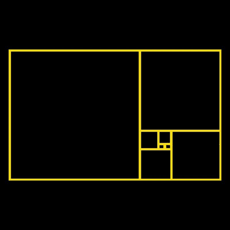 rectangle d'or fibonacci