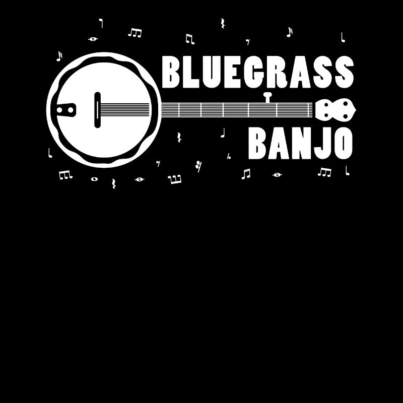 Bluegrass Banjo Music Notes String Instrument