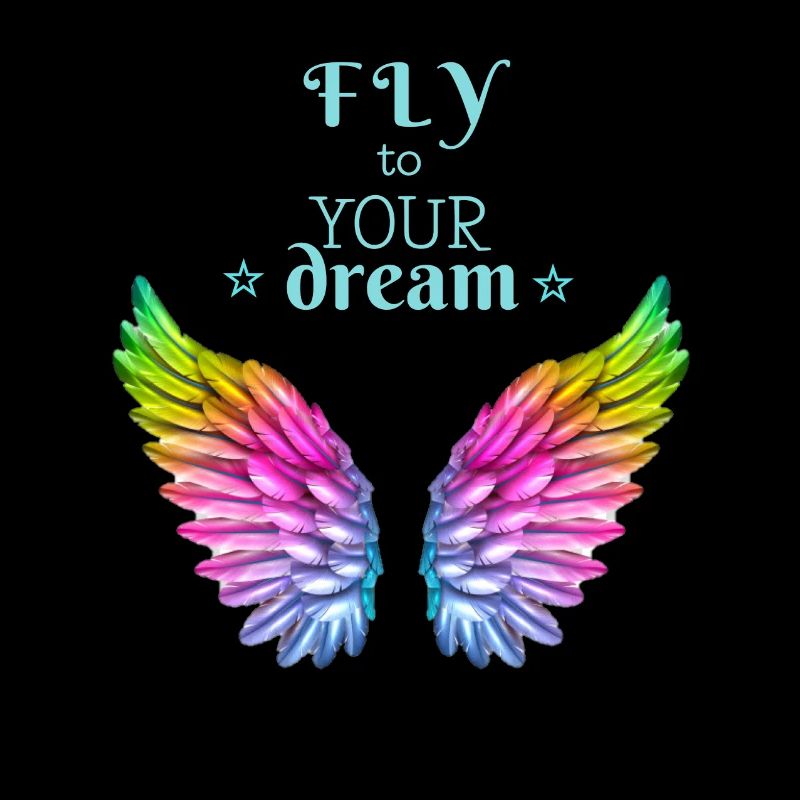 FLY to your dream. Geschenkidee Freund Freundin #
