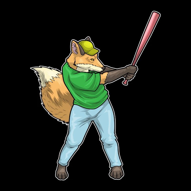 Fuchs Baseball Baseballschläger