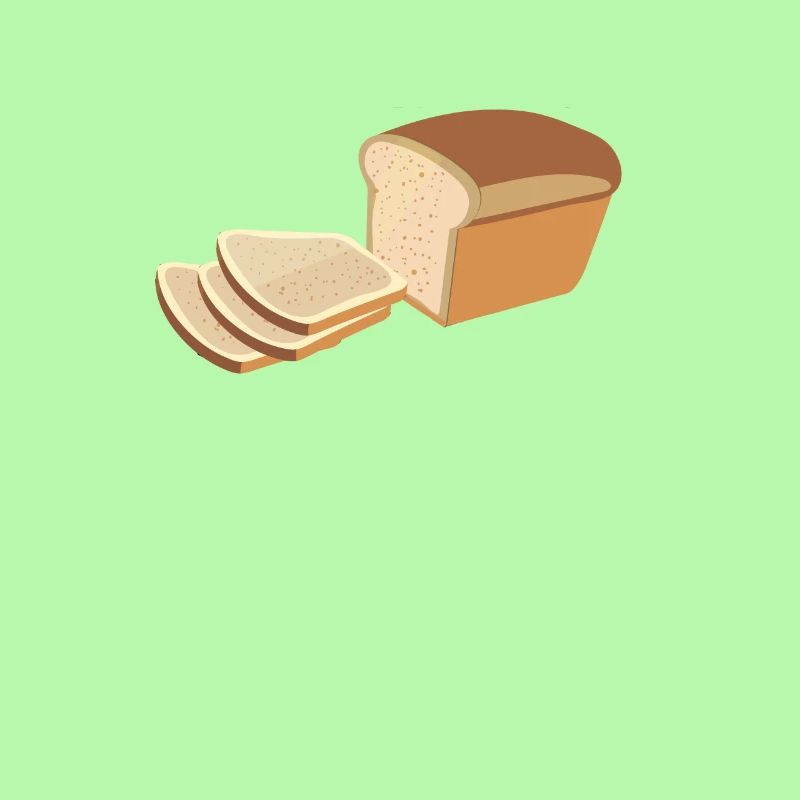 Bread write bread Toast bread