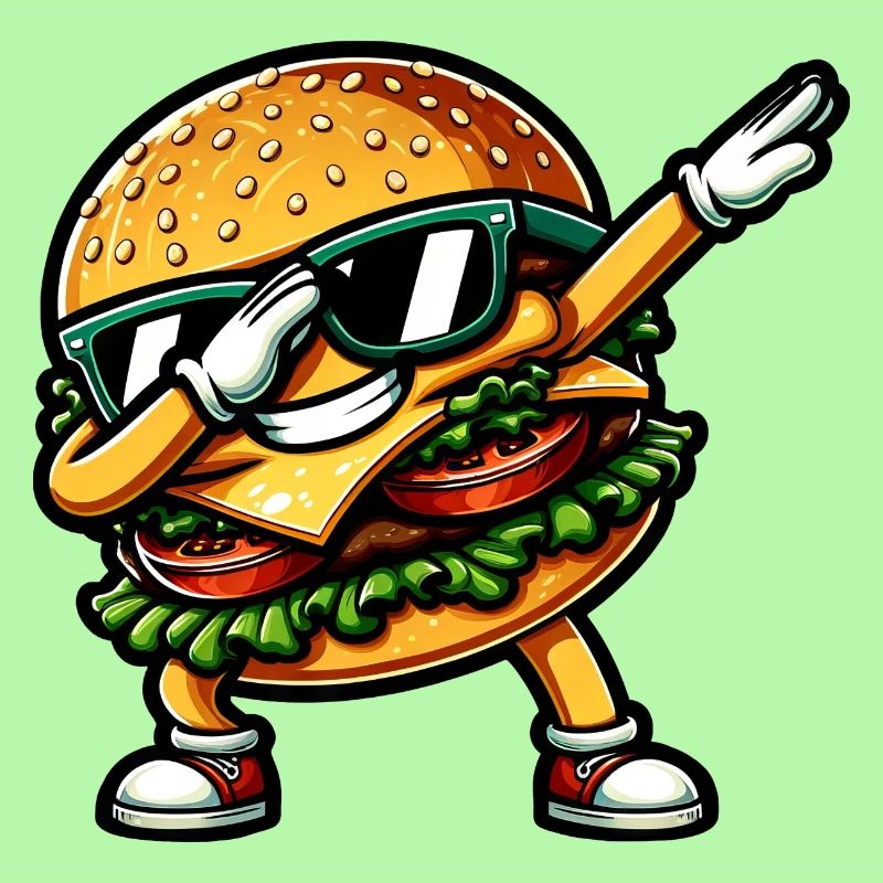 Hamburger & Cheeseburger Dabbing