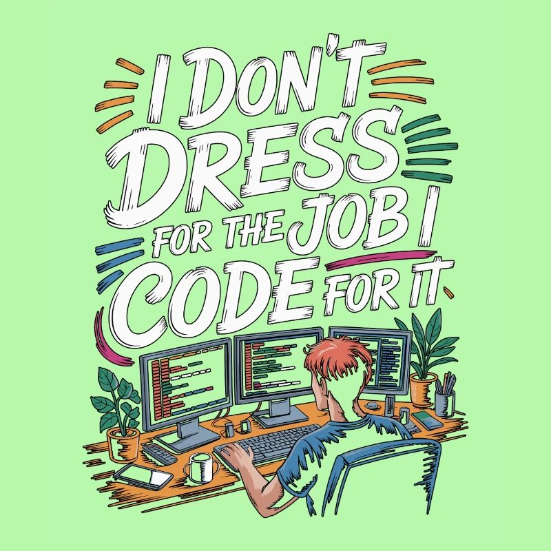 Remote Developer I Don't Dress Remote Tech Worker